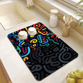 mini tapis de cuisine